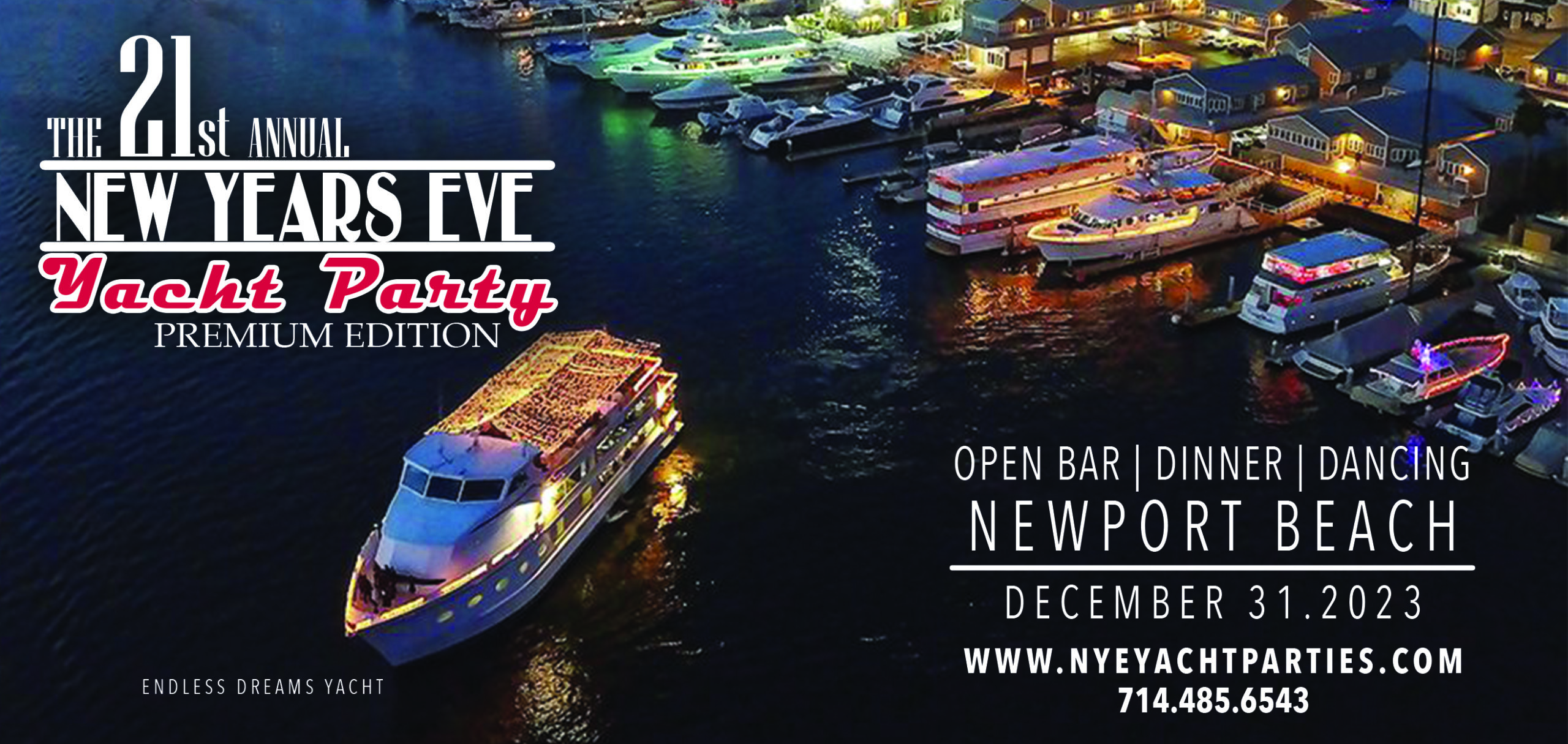 New Year's Eve Yacht Party